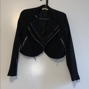 Necessary clothing zippered jacket